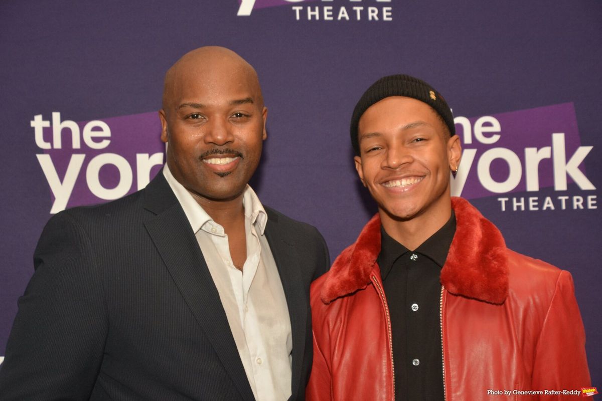 Melvin Ttunstal III and Jackson Kanawha Perry at Photos: TRULY HOWARD HUGHES Opens at The York Theatre