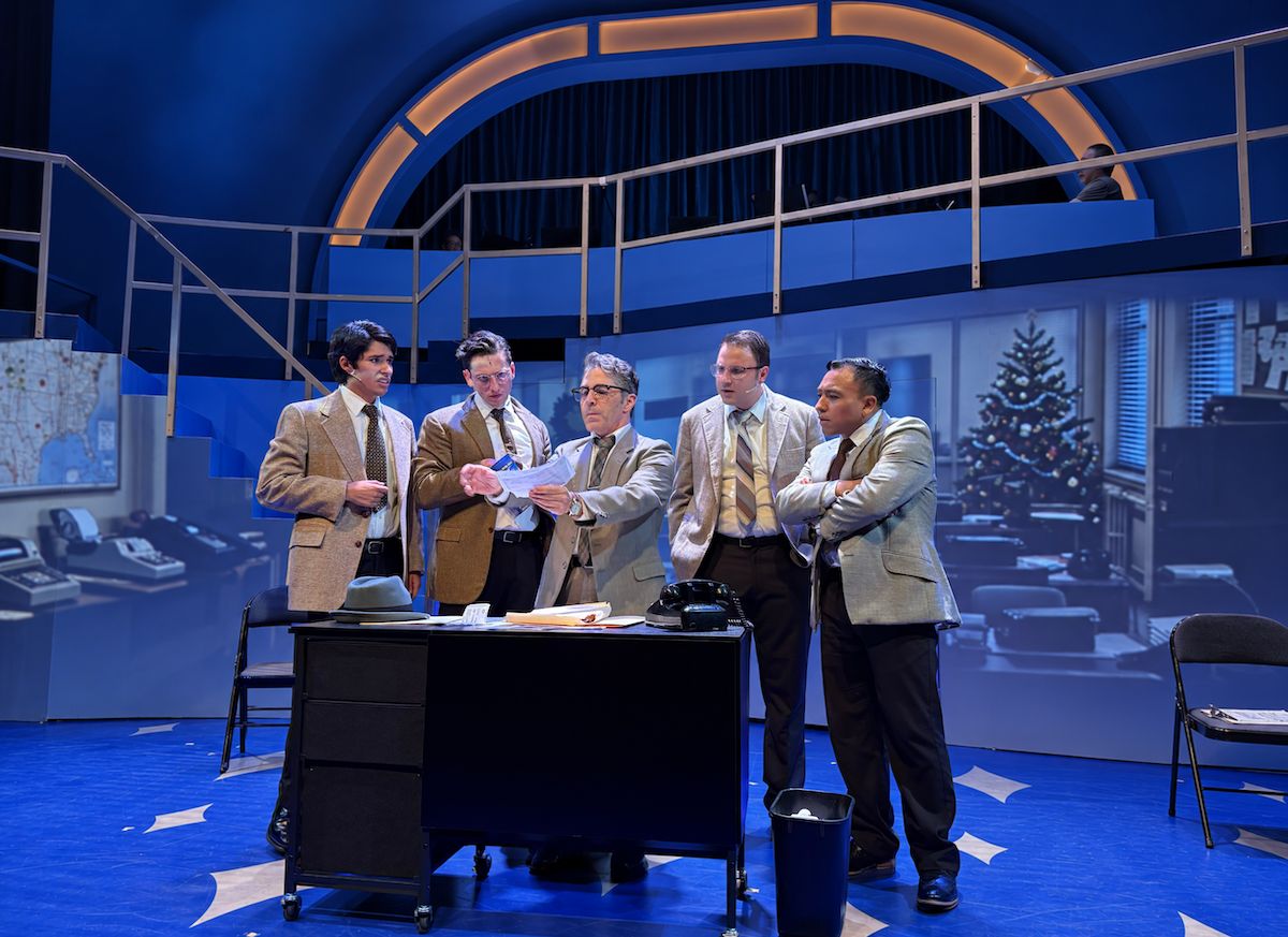 Spencer Del Carmen, Luc Clopton, Joe Abraham, Jesse Graham, Leonel Ayala at Photos: CATCH ME IF YOU CAN Opens at the Colony Theatre