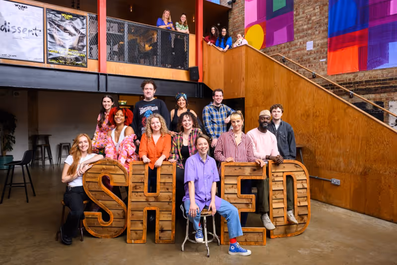 Feature: 'Embraces Laughter, Vulnerability, Creativity And The Human Experience': The Launch Of SHEDINBURGH At The Young Vic Image