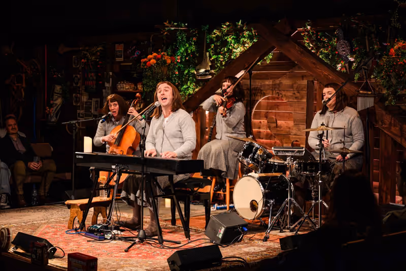 Feature: 'Embraces Laughter, Vulnerability, Creativity And The Human Experience': The Launch Of SHEDINBURGH At The Young Vic Image