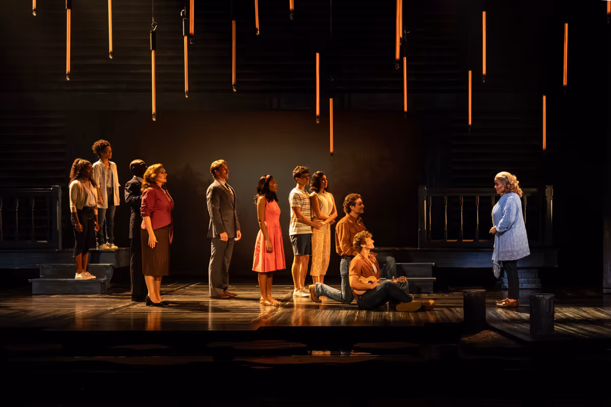 Angela Birchett and Company at Photos: John Rubinstein, Alysha Deslorieux, and More in THE NOTEBOOK North American Tour