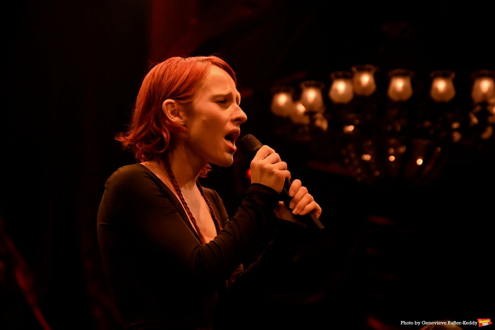 Photos: Sophia Anne Caruso and the Cast of MEMOIRS OF AMOROUS GENTLEMEN Meet the Press — photo 3 of 21