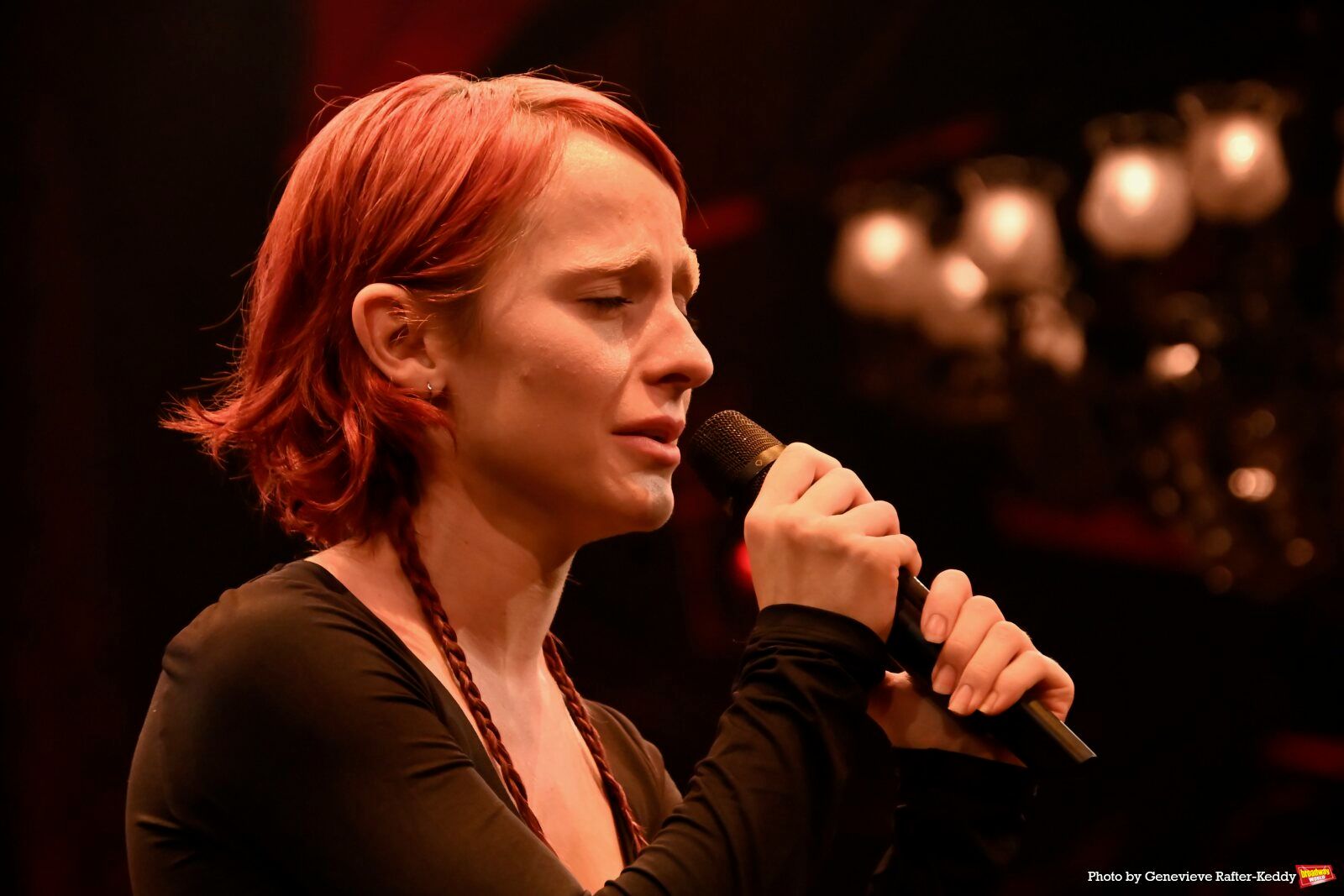Photos: Sophia Anne Caruso and the Cast of MEMOIRS OF AMOROUS GENTLEMEN Meet the Press — photo 4 of 21
