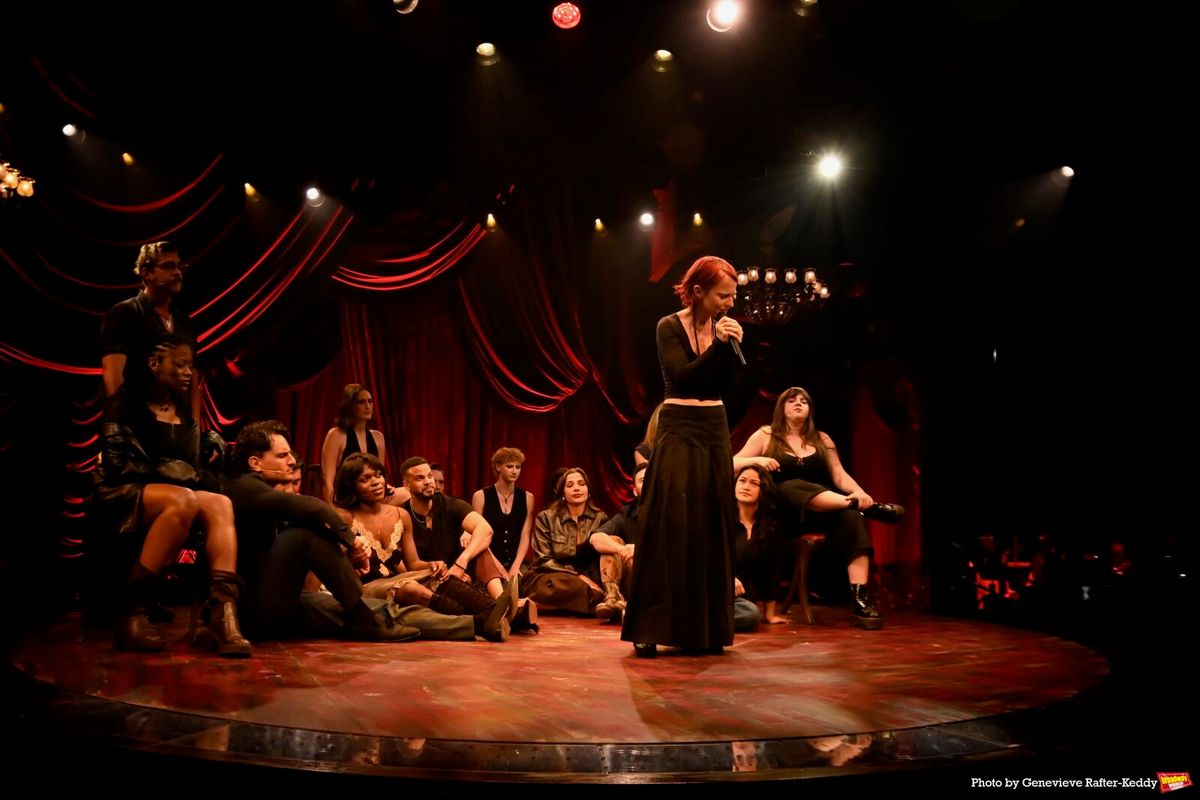 Sophia Anne Caruso and the Cast of Memoirs of Amorous Gentlemen at Photos: Sophia Anne Caruso and the Cast of MEMOIRS OF AMOROUS GENTLEMEN Meet the Press
