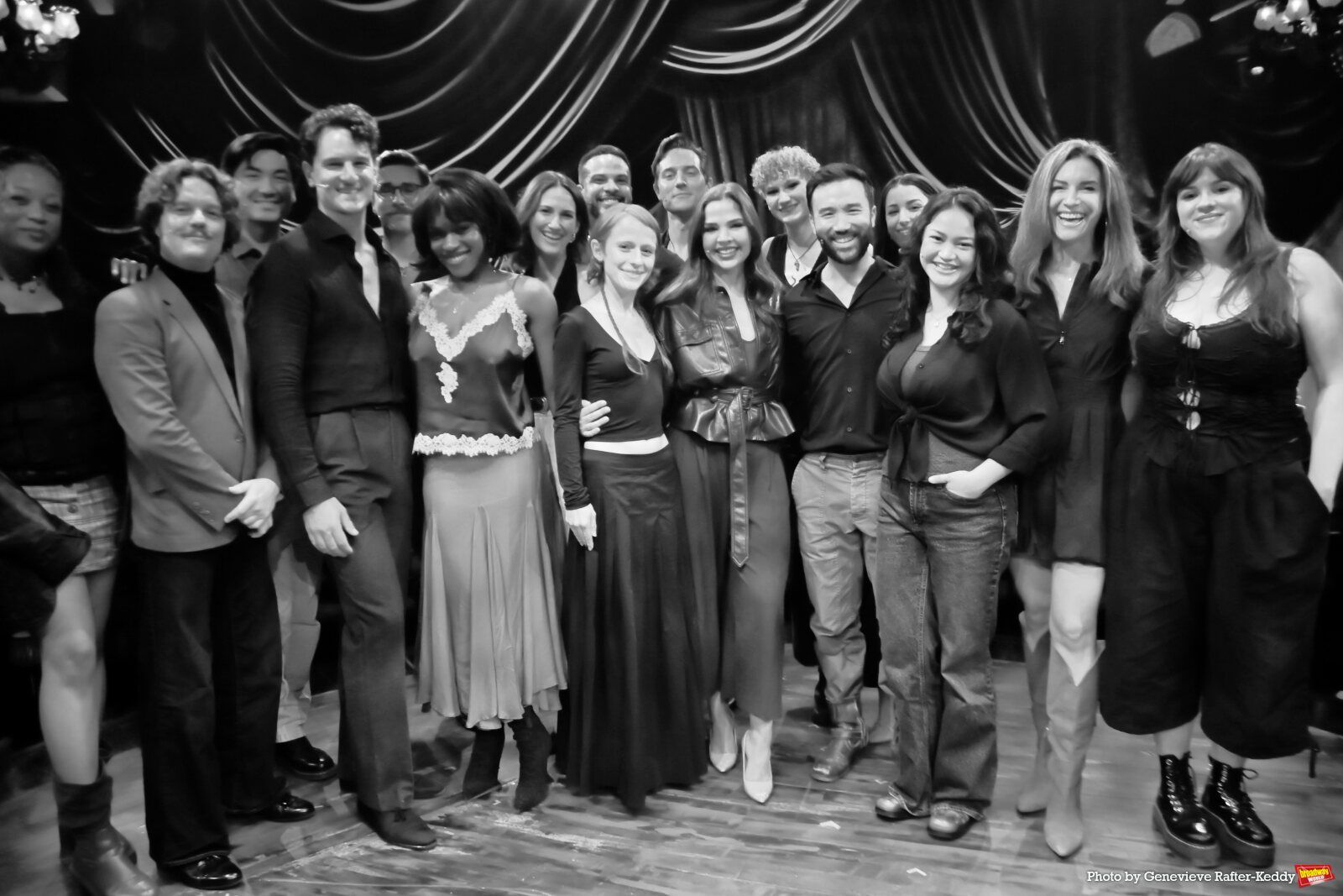 Photos: Sophia Anne Caruso and the Cast of MEMOIRS OF AMOROUS GENTLEMEN Meet the Press — photo 9 of 21
