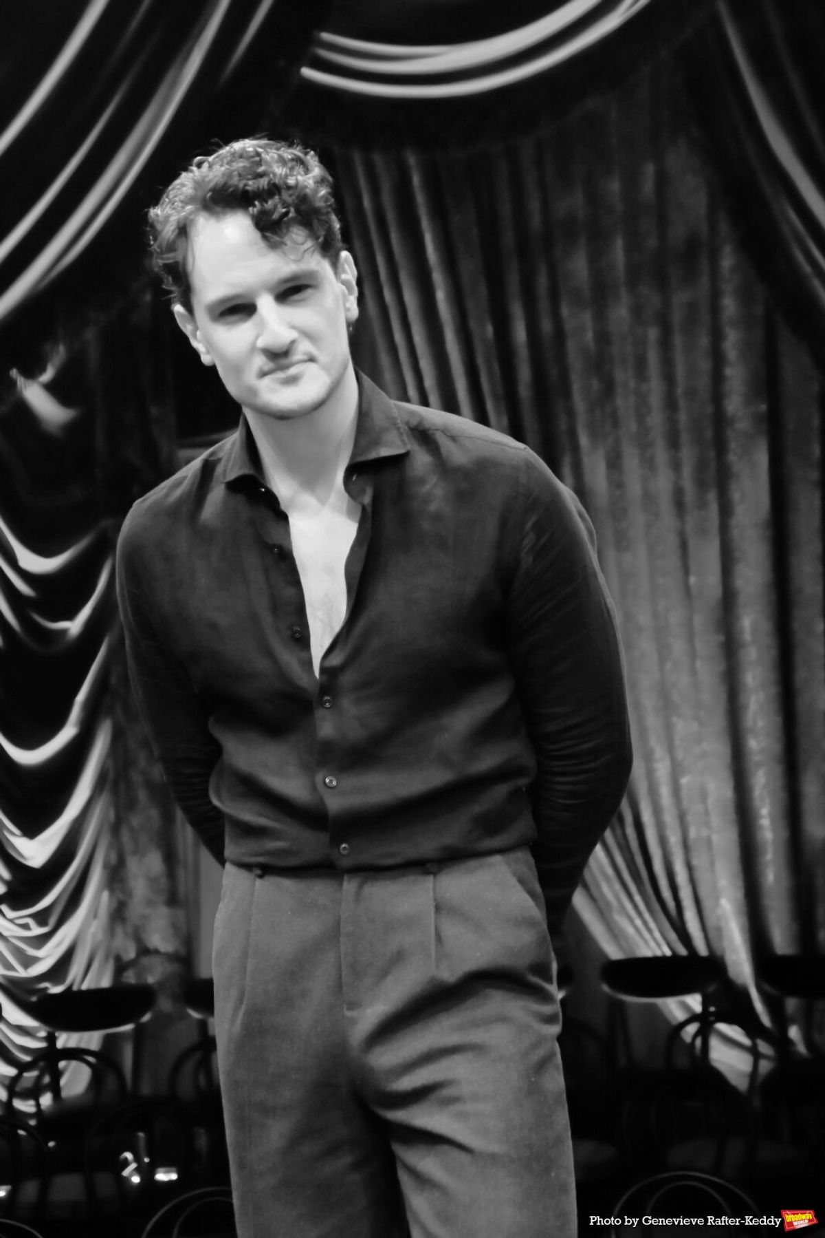 Cory Jeacoma at Photos: Sophia Anne Caruso and the Cast of MEMOIRS OF AMOROUS GENTLEMEN Meet the Press