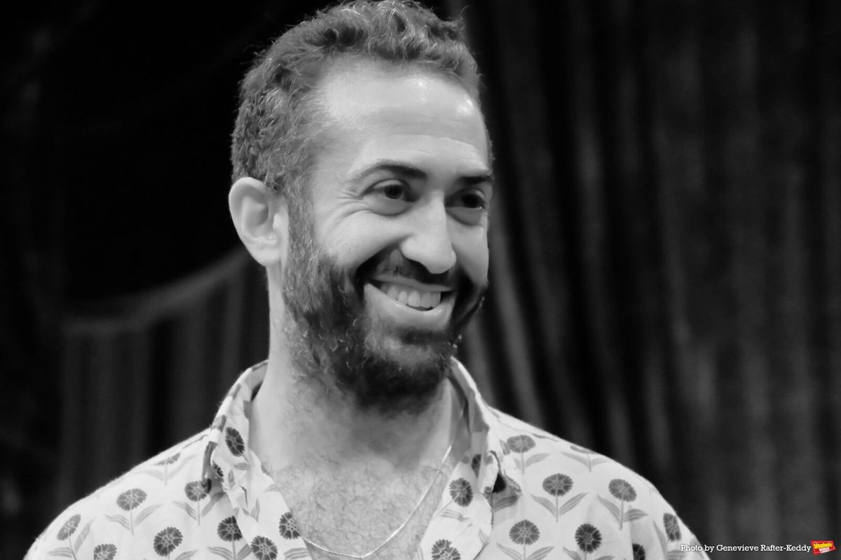 Or Matias (Music Supervisor) at Photos: Sophia Anne Caruso and the Cast of MEMOIRS OF AMOROUS GENTLEMEN Meet the Press