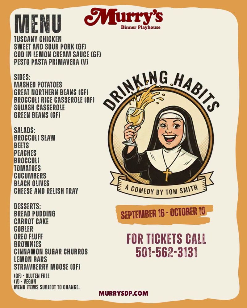 Review: DRINKING HABITS at Murry's Dinner Playhouse in Little Rock Image