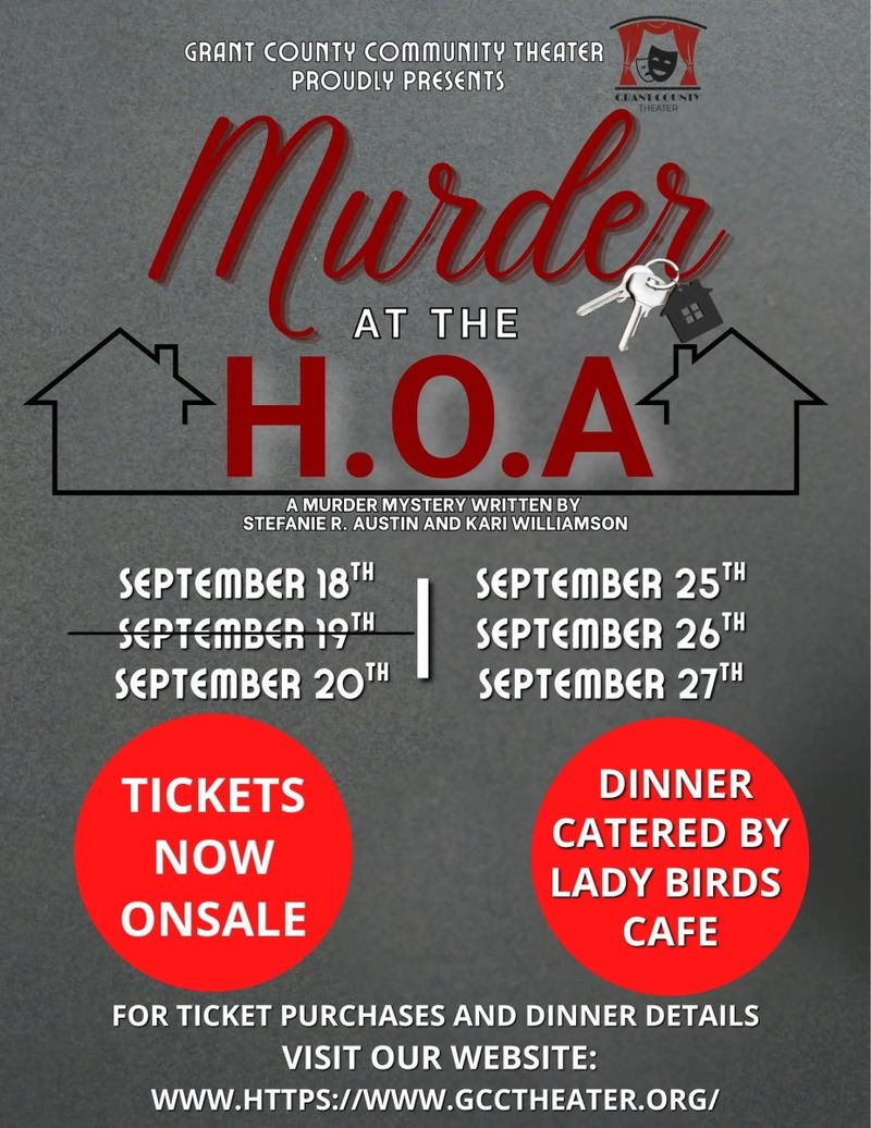 Review: MURDER AT THE H.O.A. at Grant County Theater in Sheridan Image