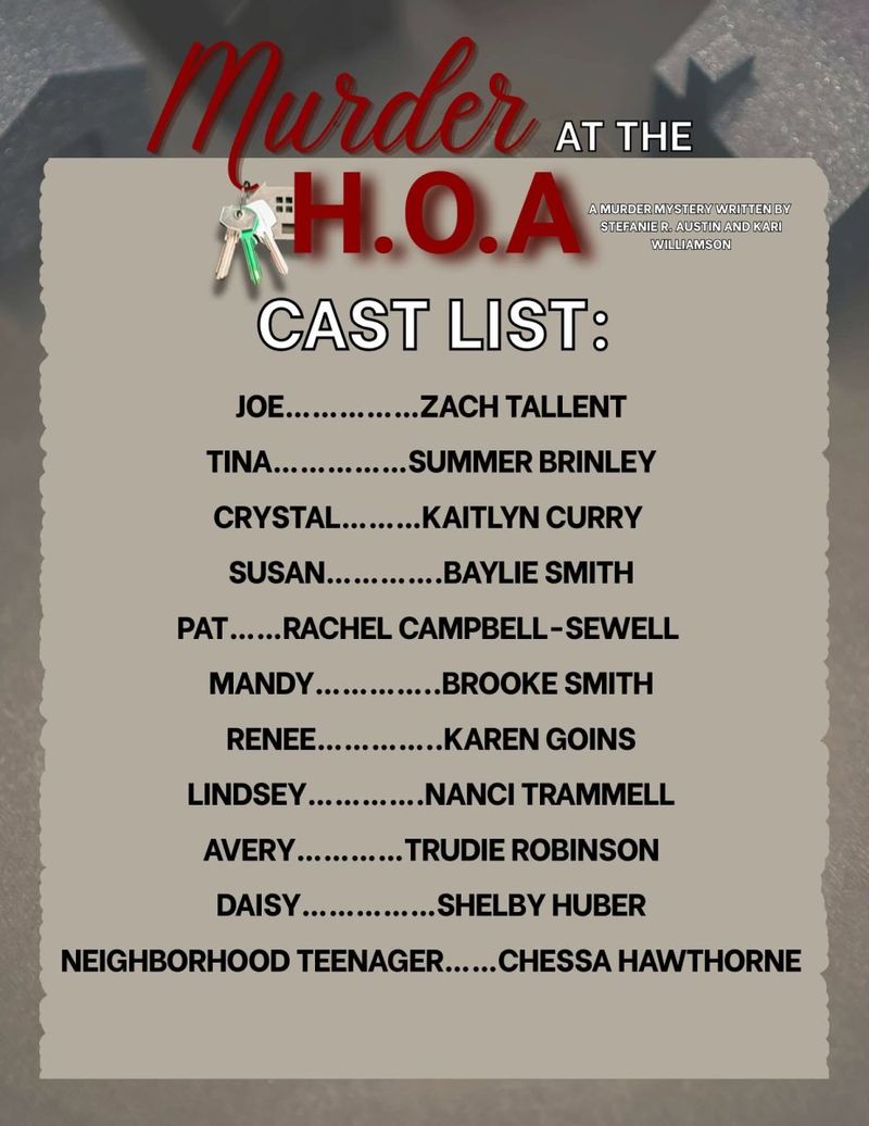 Review: MURDER AT THE H.O.A. at Grant County Theater in Sheridan Image