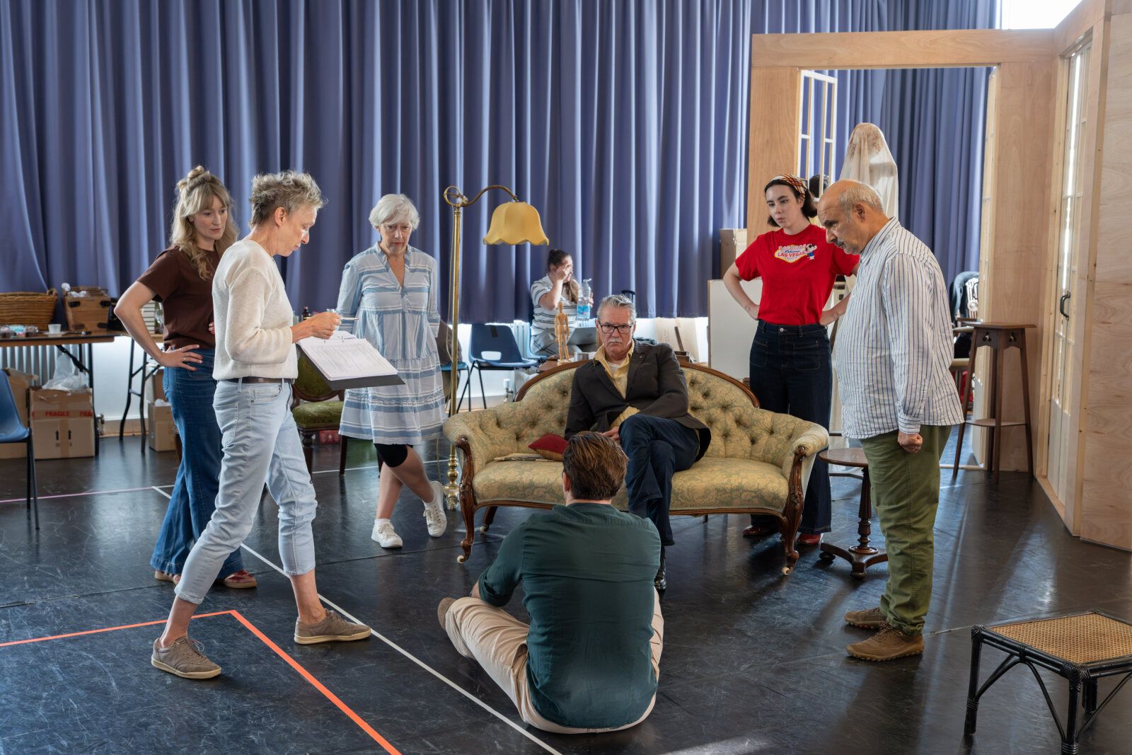 Photos: Peter Polycarpou and More in Rehearsal For THE HOLLOW UK and Ireland Tour — photo 3 of 34