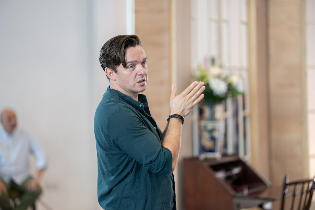 Luke Allen Gale at Photos: Peter Polycarpou and More in Rehearsal For THE HOLLOW UK and Ireland Tour