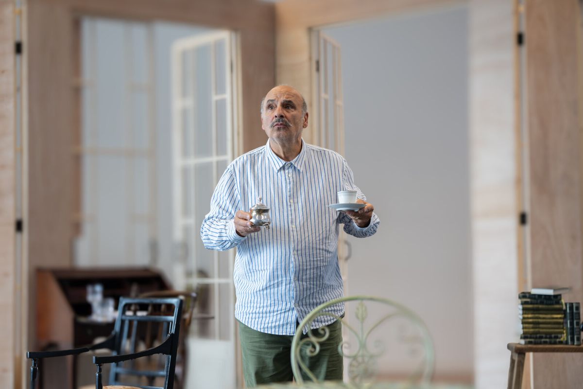 Peter Polycarpou at Photos: Peter Polycarpou and More in Rehearsal For THE HOLLOW UK and Ireland Tour