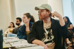 Raffi Barsoumian, Doireann Mac Mahon, Zach McNally @ BroadwayWorld Raffi Barsoumian, Doireann Mac Mahon, Zach McNally Photo