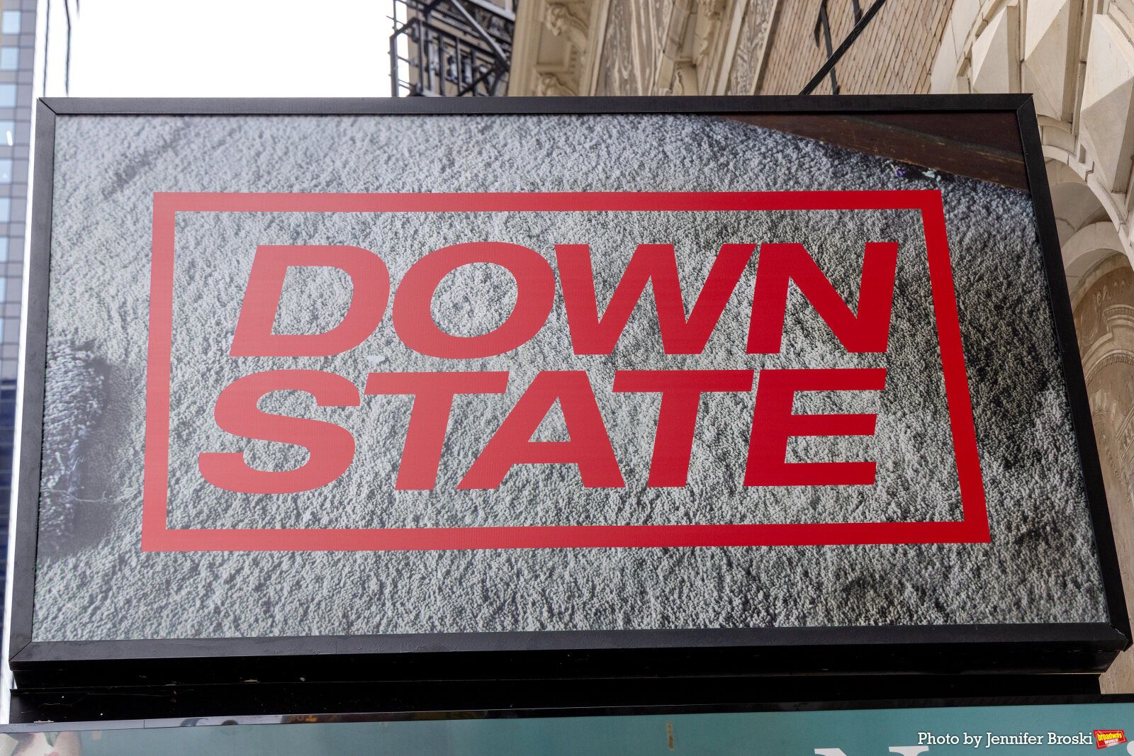 Up on the Marquee: DOWNSTATE Arrives on Broadway Image