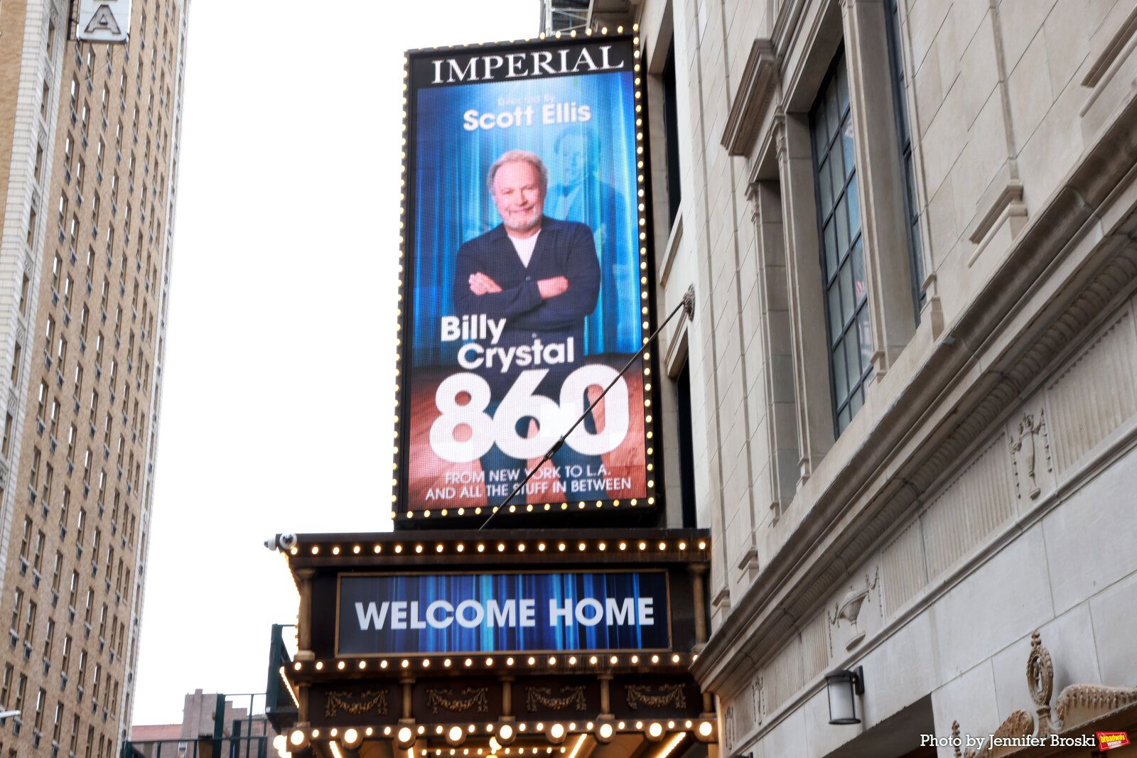 Up on the Marquee: Bill Crystal Returns to Broadway in 860 Image