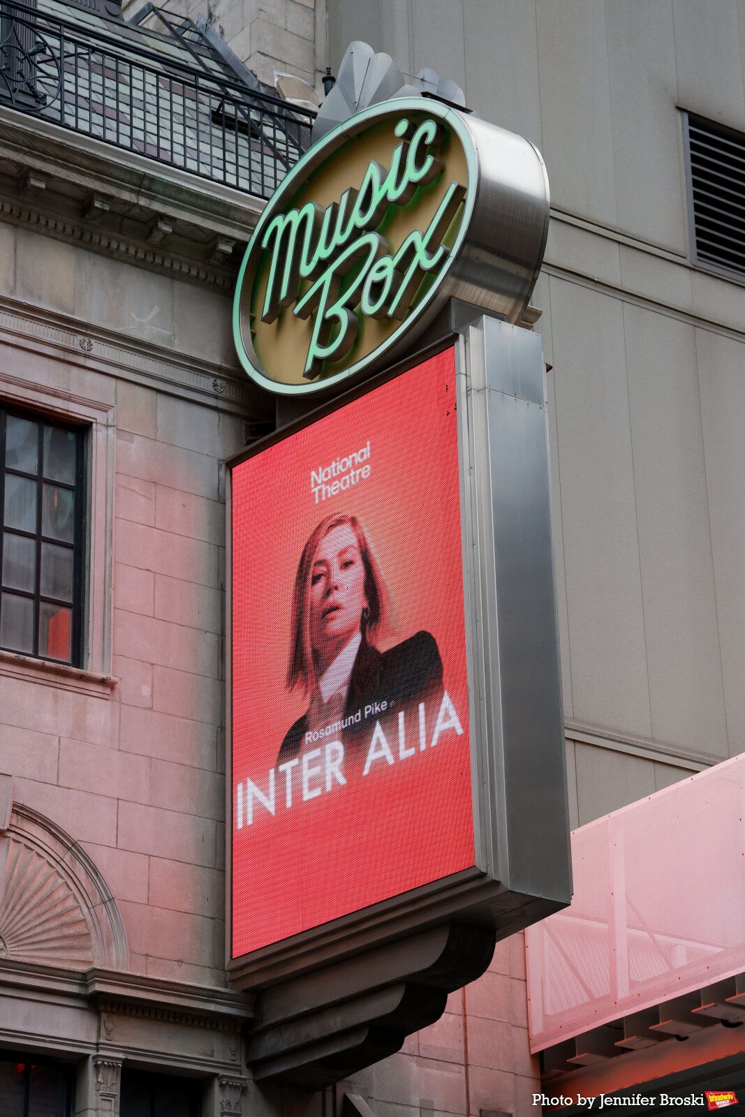 Up on the Marquee: INTER ALIA Arrives on Broadway Image