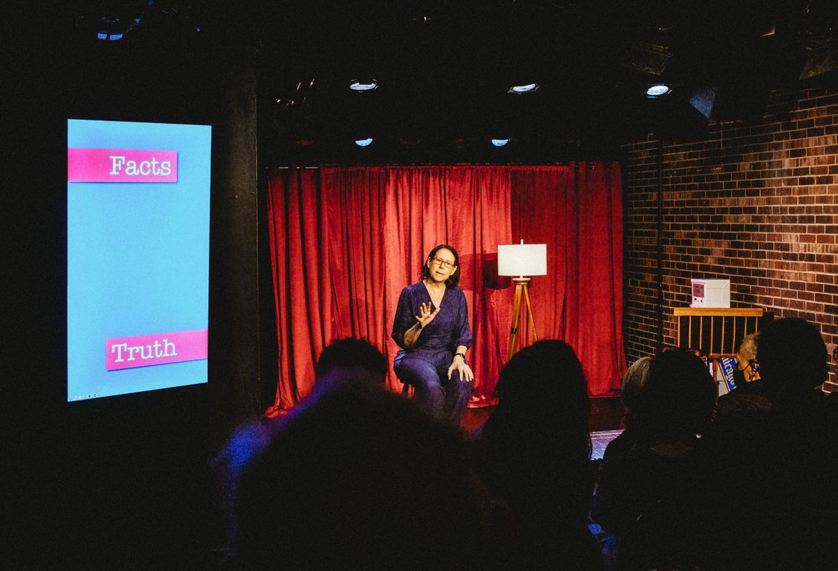 Pam Dickler at Photos: I KILLED ANDY BREITBART Opens at Apollo Theater Studio Chicago