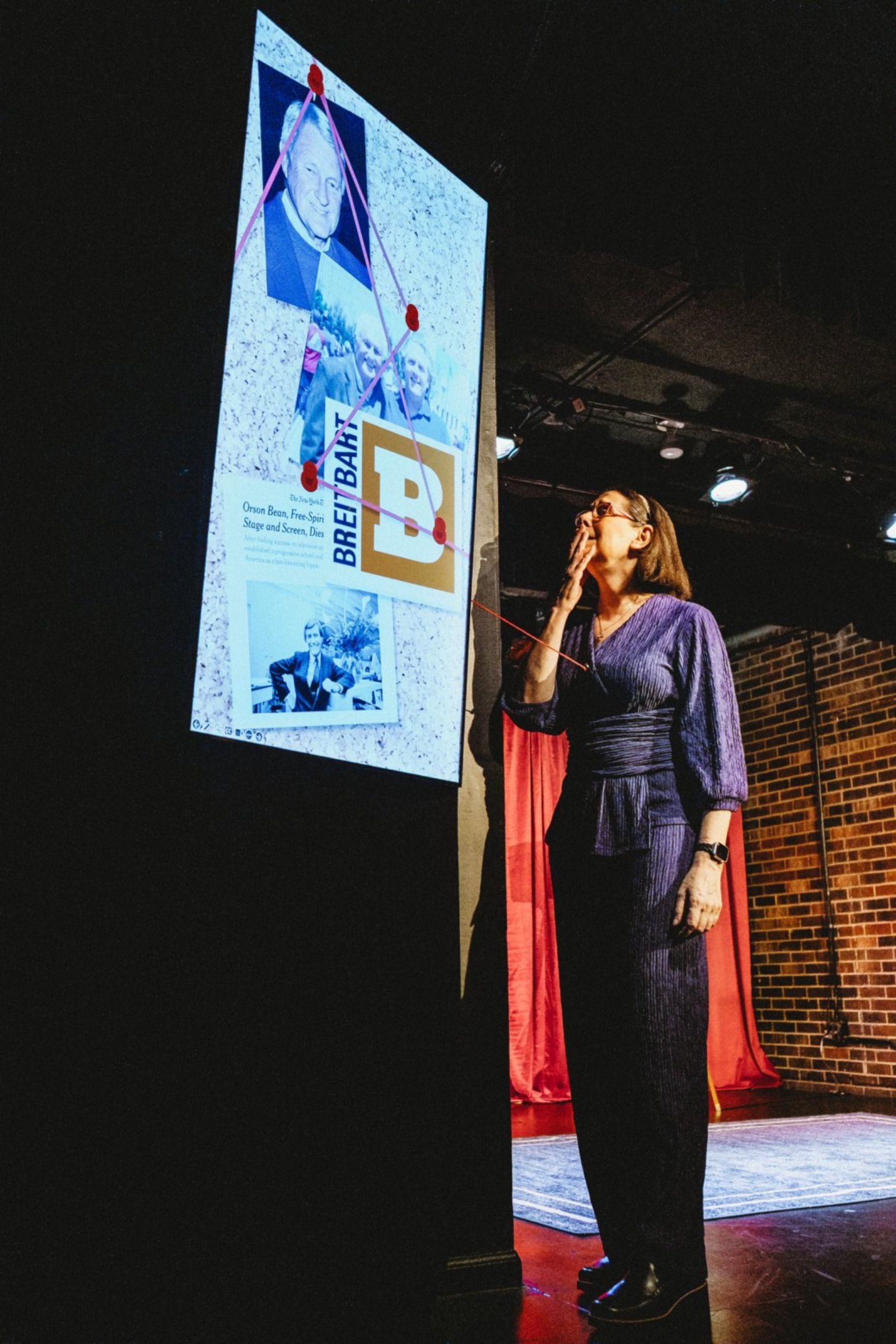 Photos: I KILLED ANDY BREITBART Opens at Apollo Theater Studio Chicago — photo 4 of 10