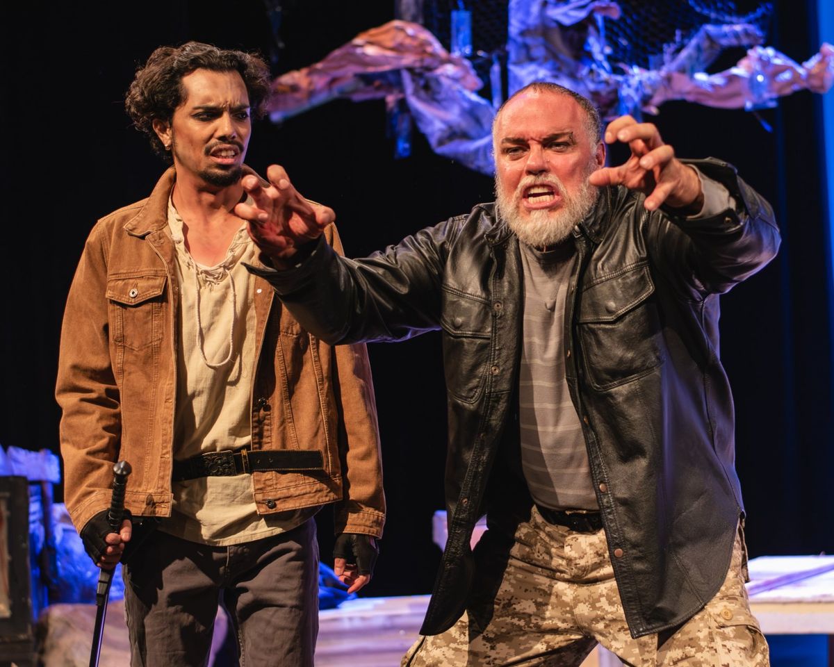 Aaron Gomez, Pierre van der Westhuizen at Photos: First Look at Full Circle Players’ Post-Apocalyptic TITUS ANDRONICUS