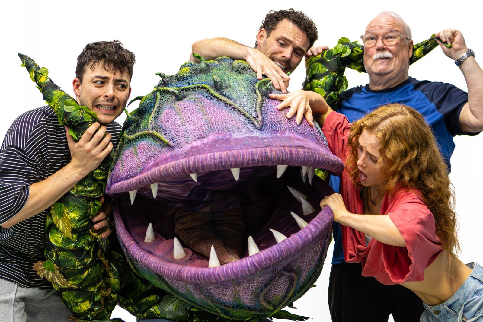 Photos: LITTLE SHOP OF HORRORS in Rehearsal Ahead of Run at Hope Mill Theatre — photo 9 of 10