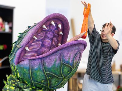 Audrey II with Jed Berr Photo