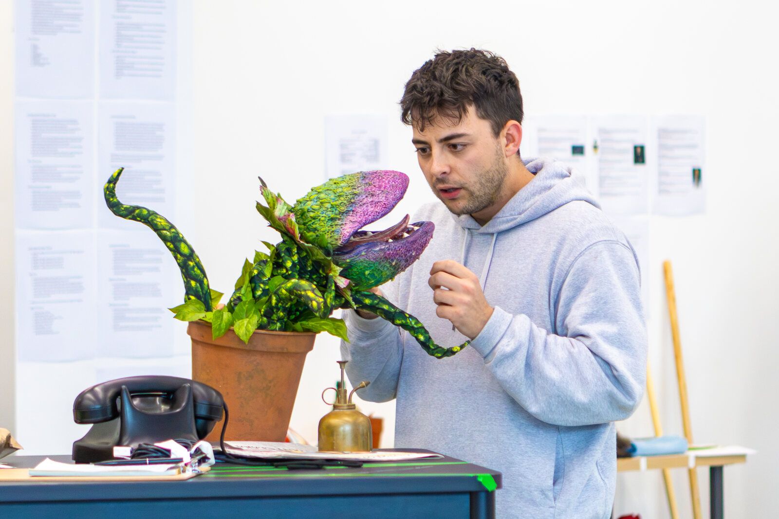 Photos: LITTLE SHOP OF HORRORS in Rehearsal Ahead of Run at Hope Mill Theatre — photo 6 of 10