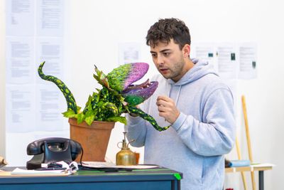 Audrey II with Jed Berry Photo