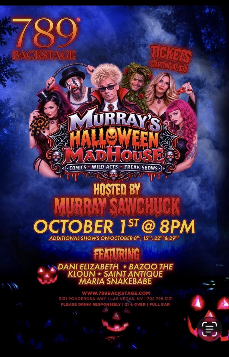 Photos: Murray's Halloween Madhouse to Open at 789 Backstage Lounge — photo 2 of 7