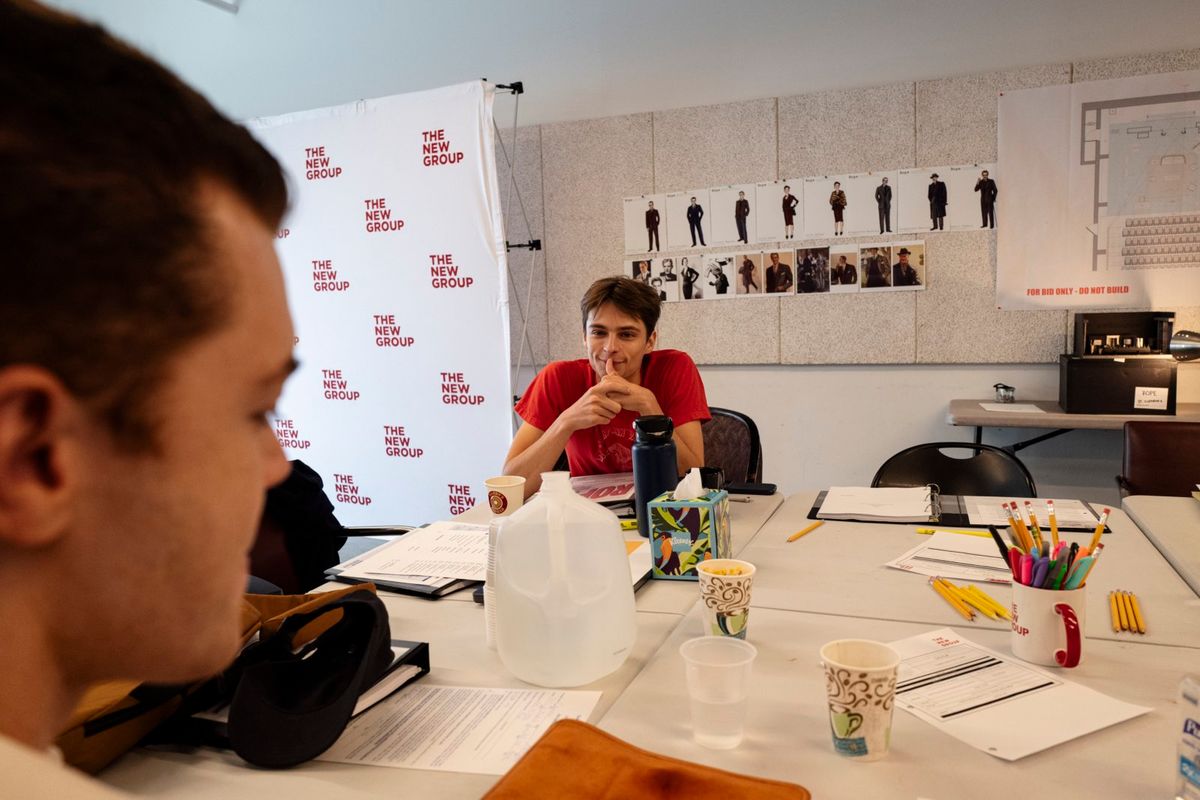 Corey Fogelmanis, at Photos: Elizabeth Gillies and More in ROPE Rehearsals