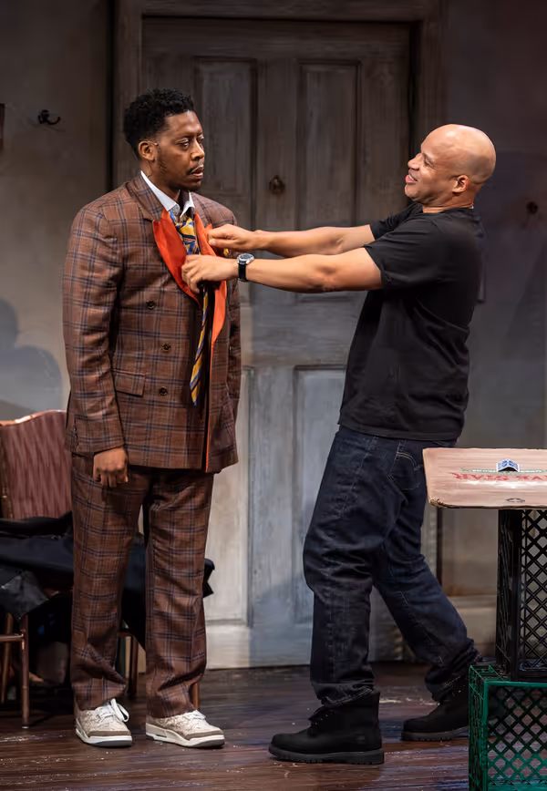 Namir Smallwood and Glenn Davis Photo