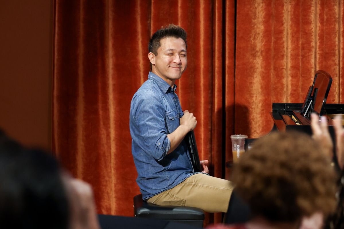 Yasuhiko Fukuoka at Photos: Lindsay Mendez Joins Michael Kirk Lane for Cabaret Conversation at 92NY