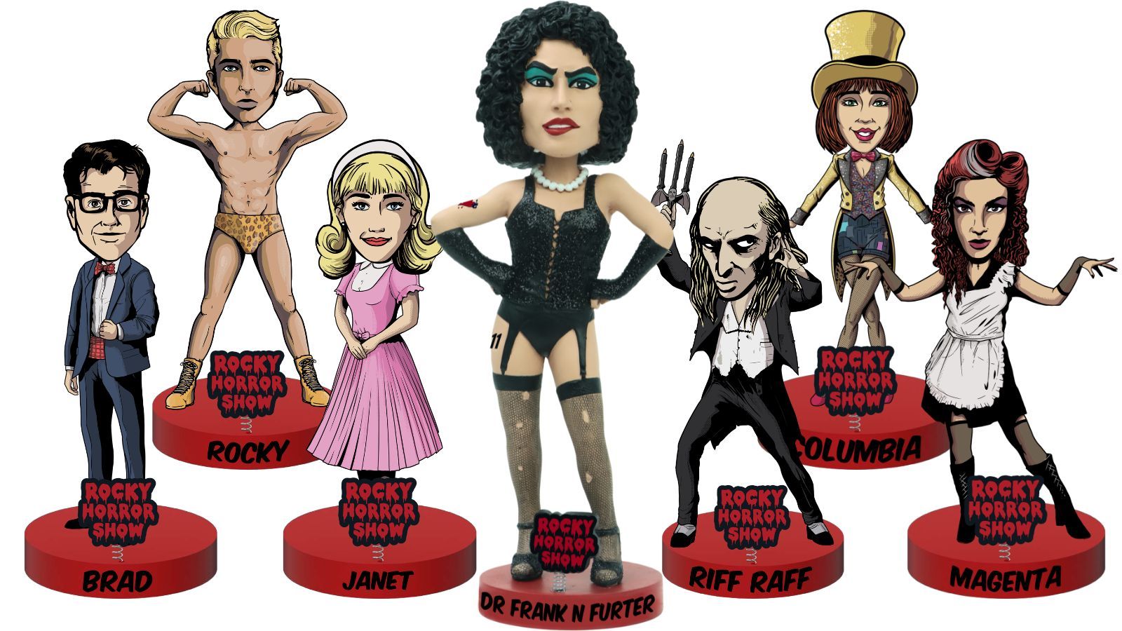Photos: THE ROCKY HORROR SHOW Bobbleheads to Launch Through Kickstarter Campaign — photo 2 of 2