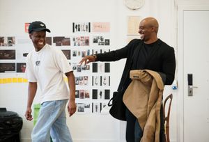 Kwame Owusu and Oliver Alvin Wilson @ BroadwayWorld Kwame Owusu and Oliver Alvin Wilson Photo