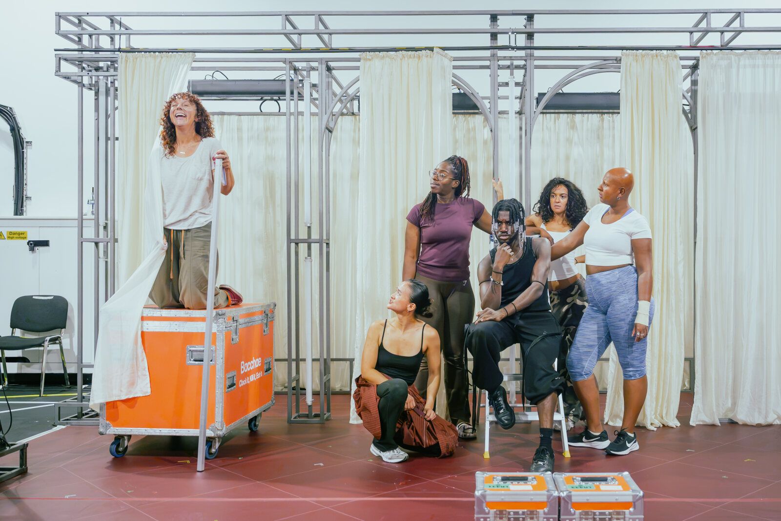 Photos: BACCHAE School Tour in Rehearsal From The National Theatre — photo 8 of 22