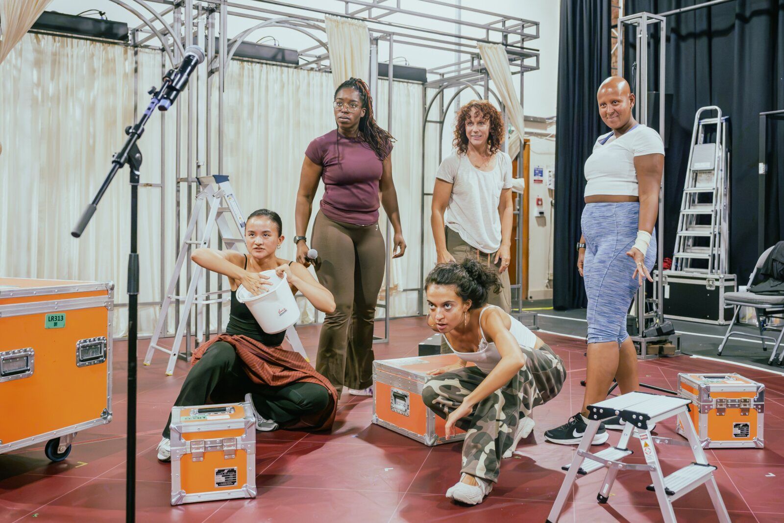 Photos: BACCHAE School Tour in Rehearsal From The National Theatre — photo 11 of 22