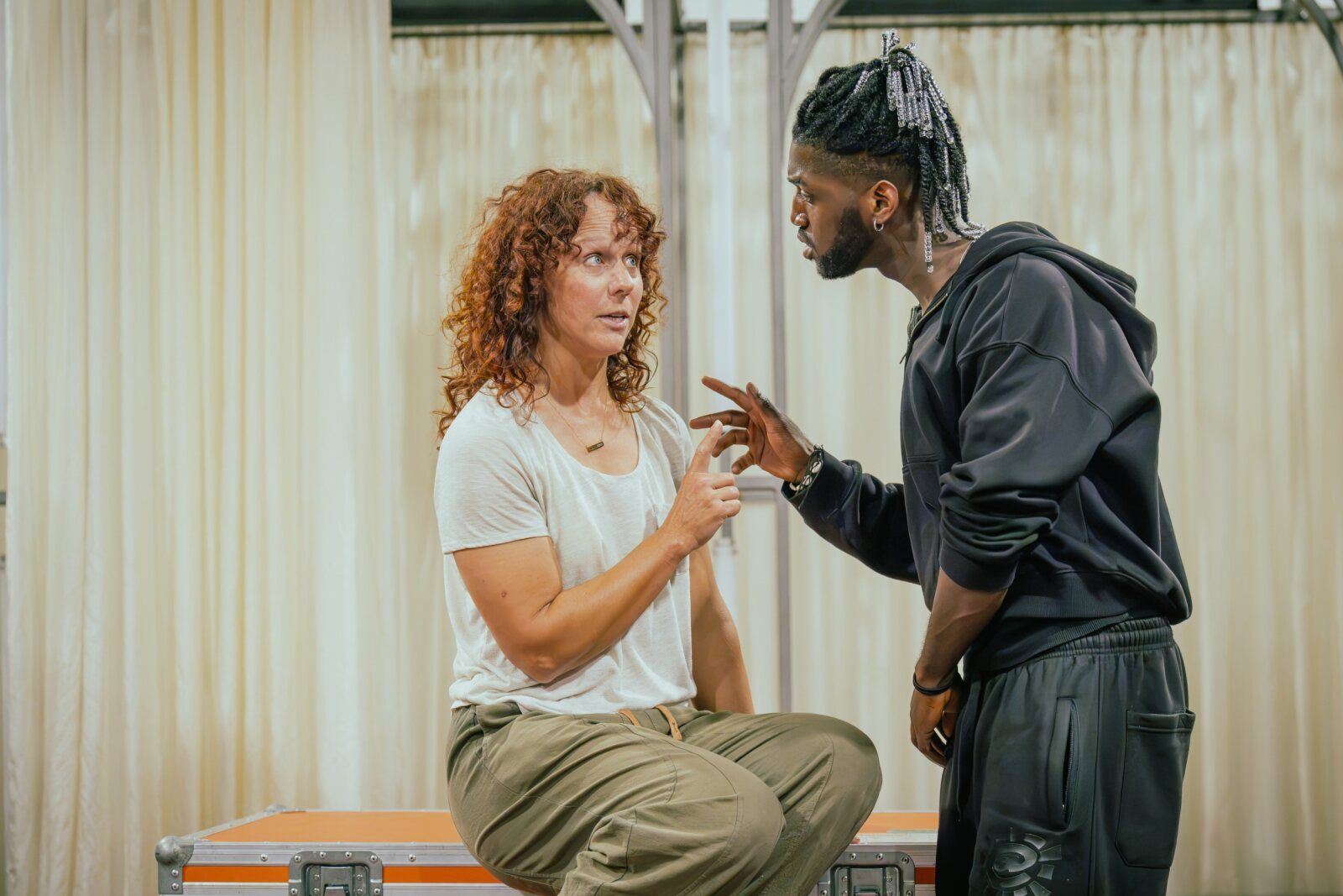 Photos: BACCHAE School Tour in Rehearsal From The National Theatre — photo 5 of 22
