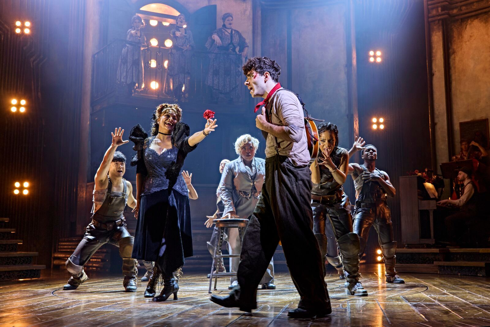 Photos/Video: Nathan Sykes, Fayth Ifil, and More in HADESTOWN in London — photo 15 of 36