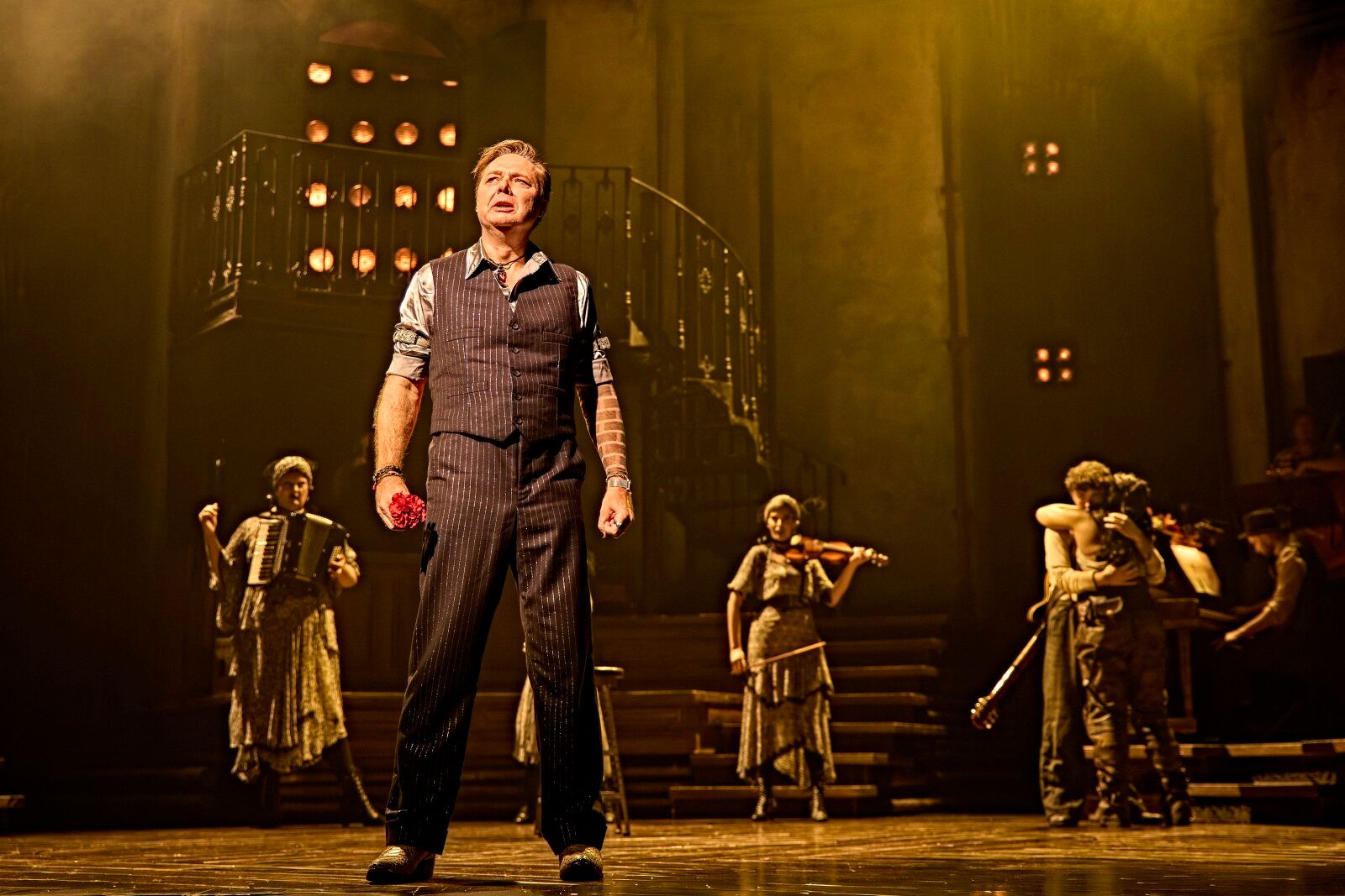 Photos/Video: Nathan Sykes, Fayth Ifil, and More in HADESTOWN in London — photo 34 of 36