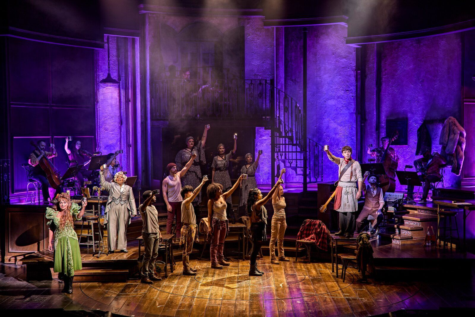 Photos/Video: Nathan Sykes, Fayth Ifil, and More in HADESTOWN in London — photo 17 of 36