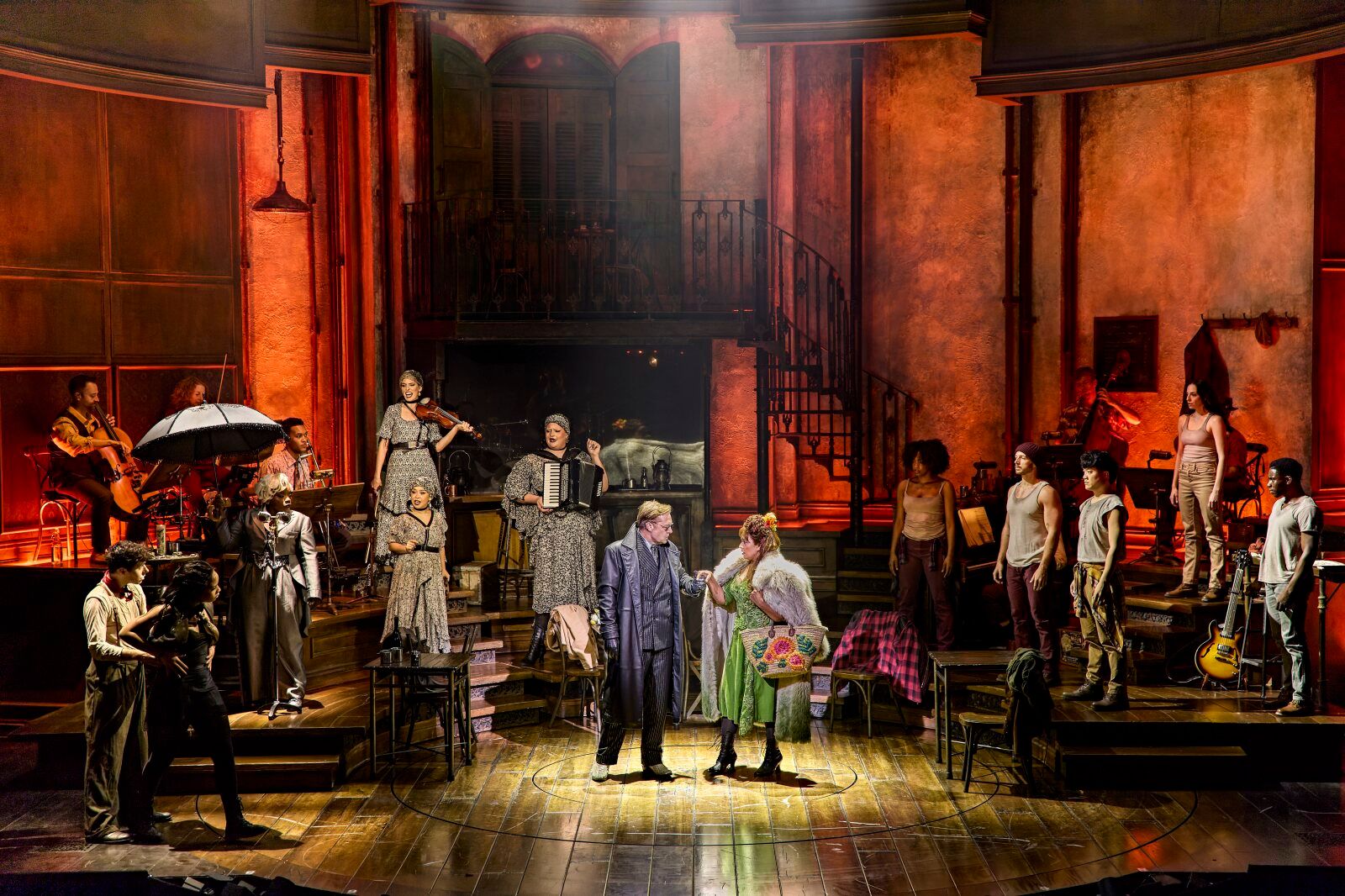 Photos/Video: Nathan Sykes, Fayth Ifil, and More in HADESTOWN in London — photo 25 of 36