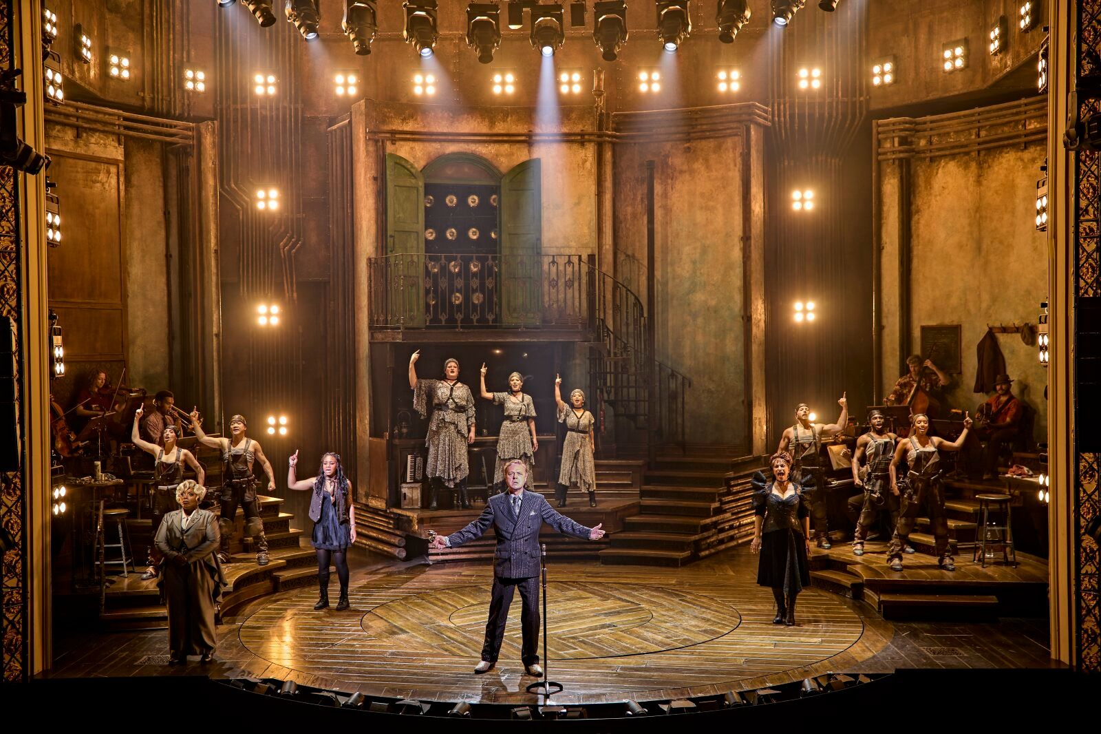 Photos/Video: Nathan Sykes, Fayth Ifil, and More in HADESTOWN in London — photo 9 of 36