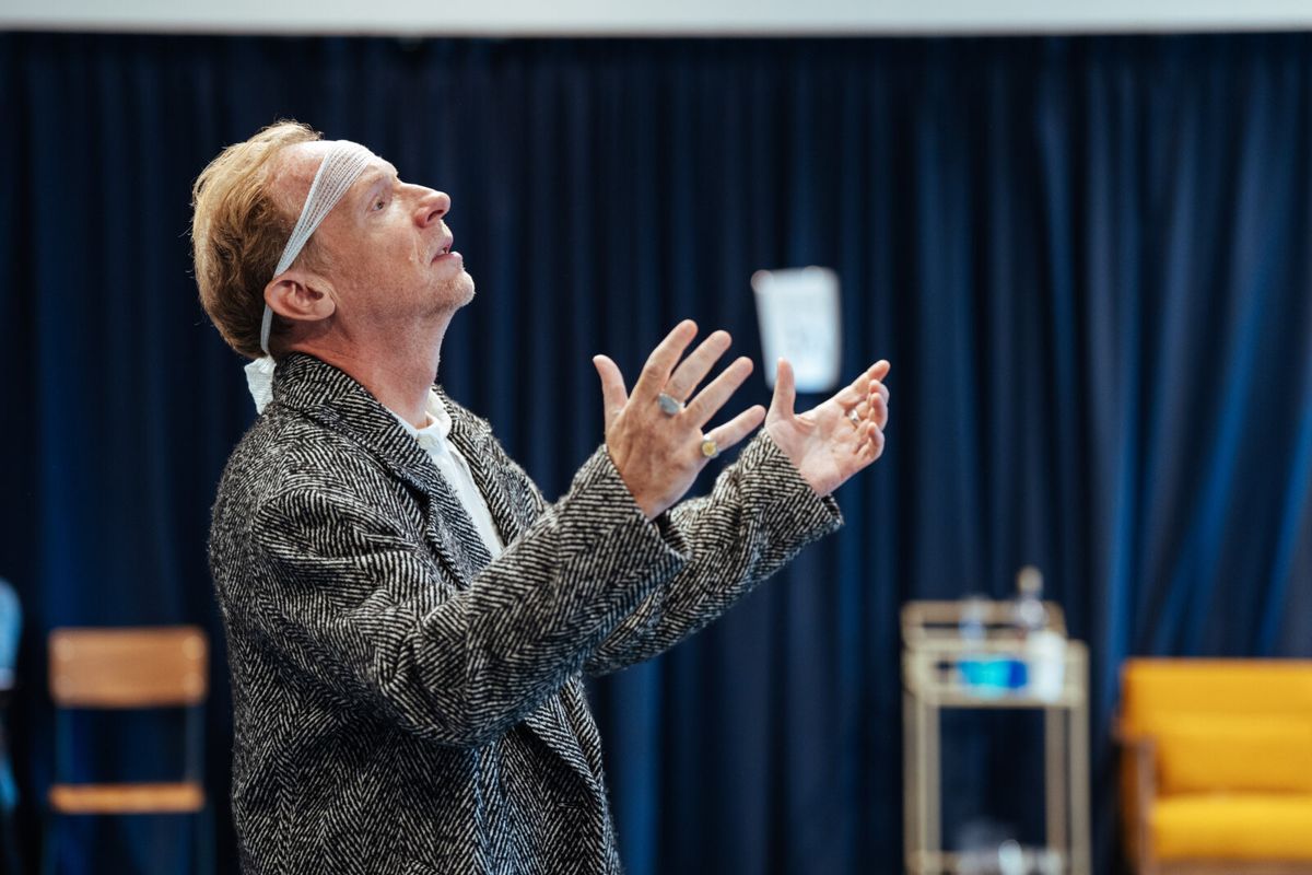 Jonathan Slinger at Photos:  KING LEAR in Rehearsal at the Royal Exchange Theatre