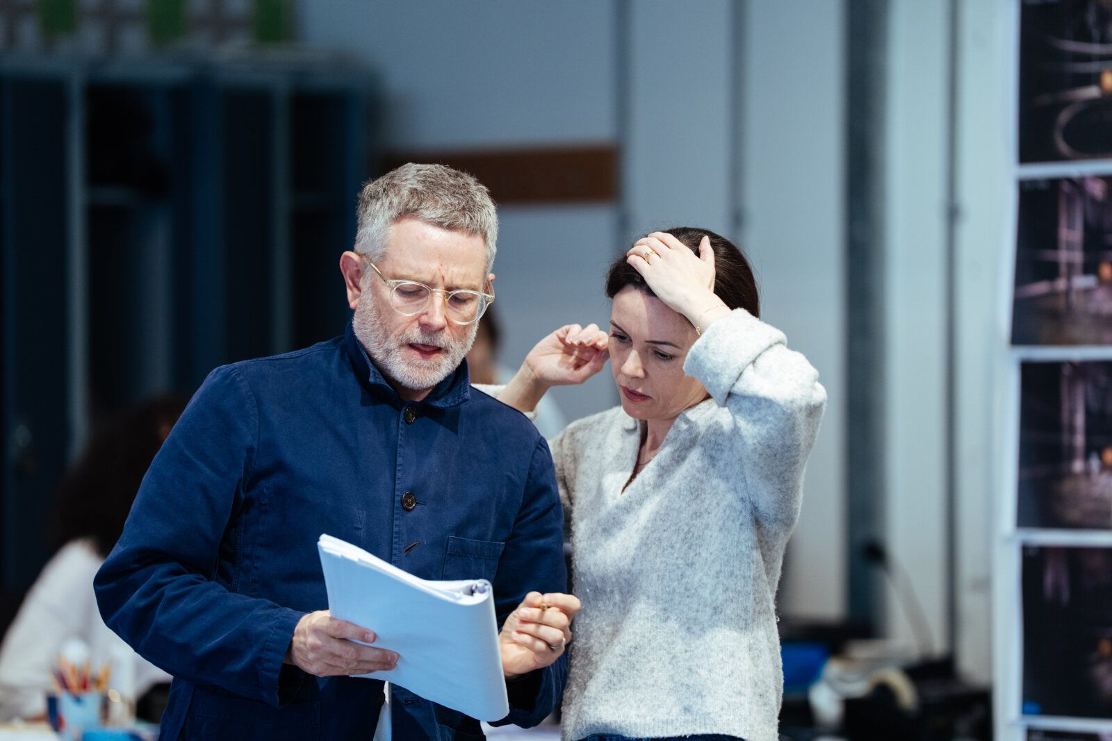 Photos: KING LEAR in Rehearsal at the Royal Exchange Theatre — photo 7 of 14