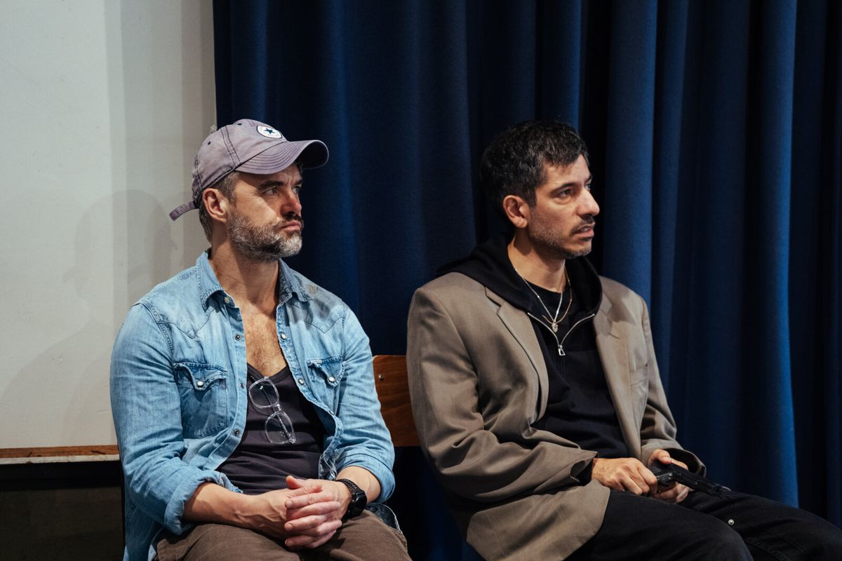 Rupert Hill, Anwar Russell at Photos:  KING LEAR in Rehearsal at the Royal Exchange Theatre