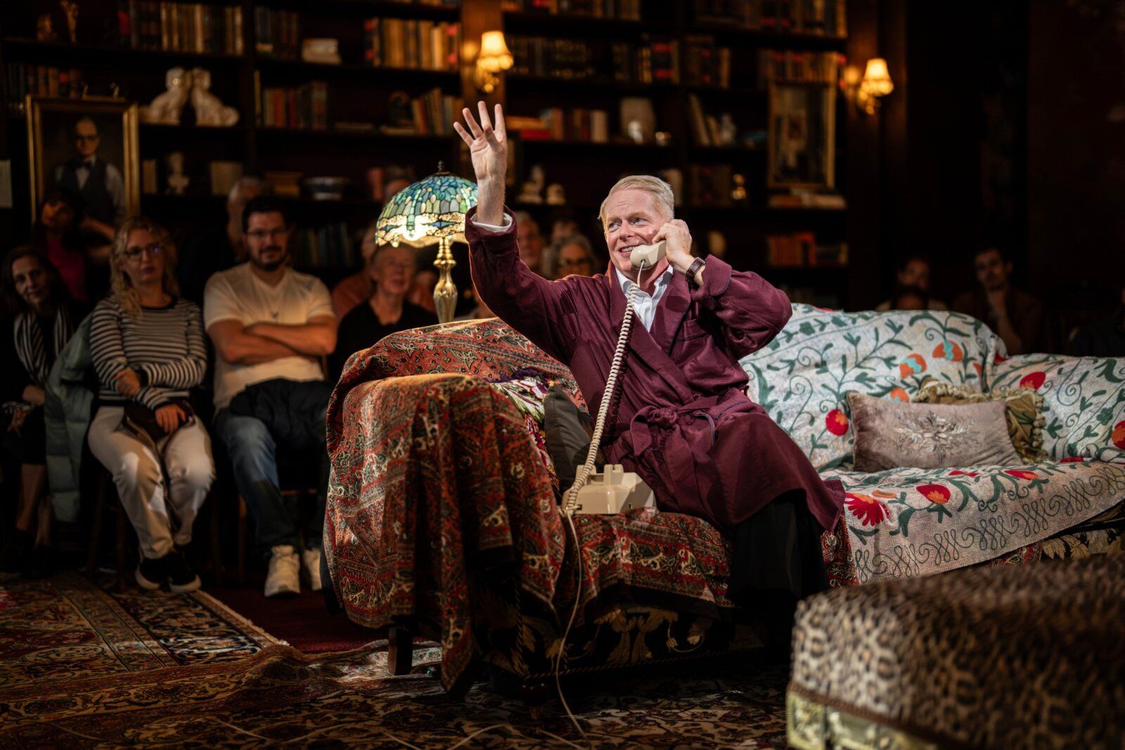 Photos: Jesse Tyler Ferguson and Charlotte d'Amboise in TRU at the Menier Chocolate Factory — photo 14 of 16