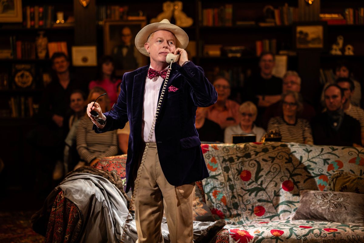 Jesse Tyler Ferguson at Photos: Jesse Tyler Ferguson and Charlotte d'Amboise in TRU at the Menier Chocolate Factory