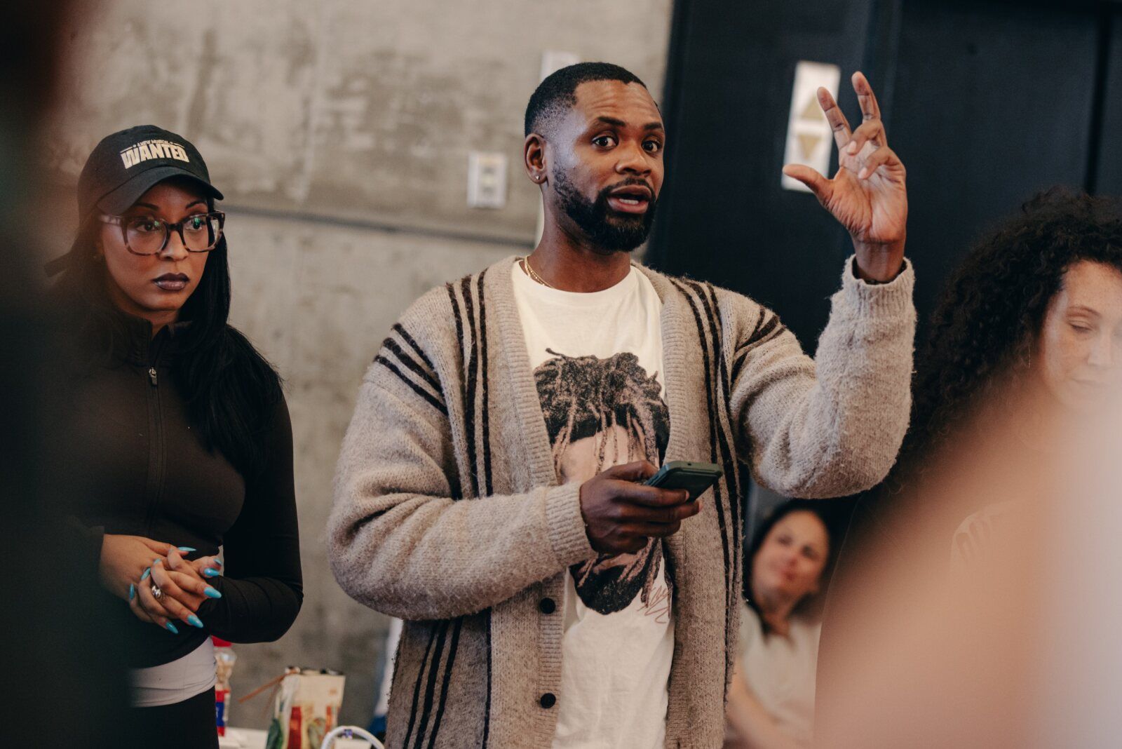 Photos: In Rehearsals with the Cast of WANTED — photo 1 of 20
