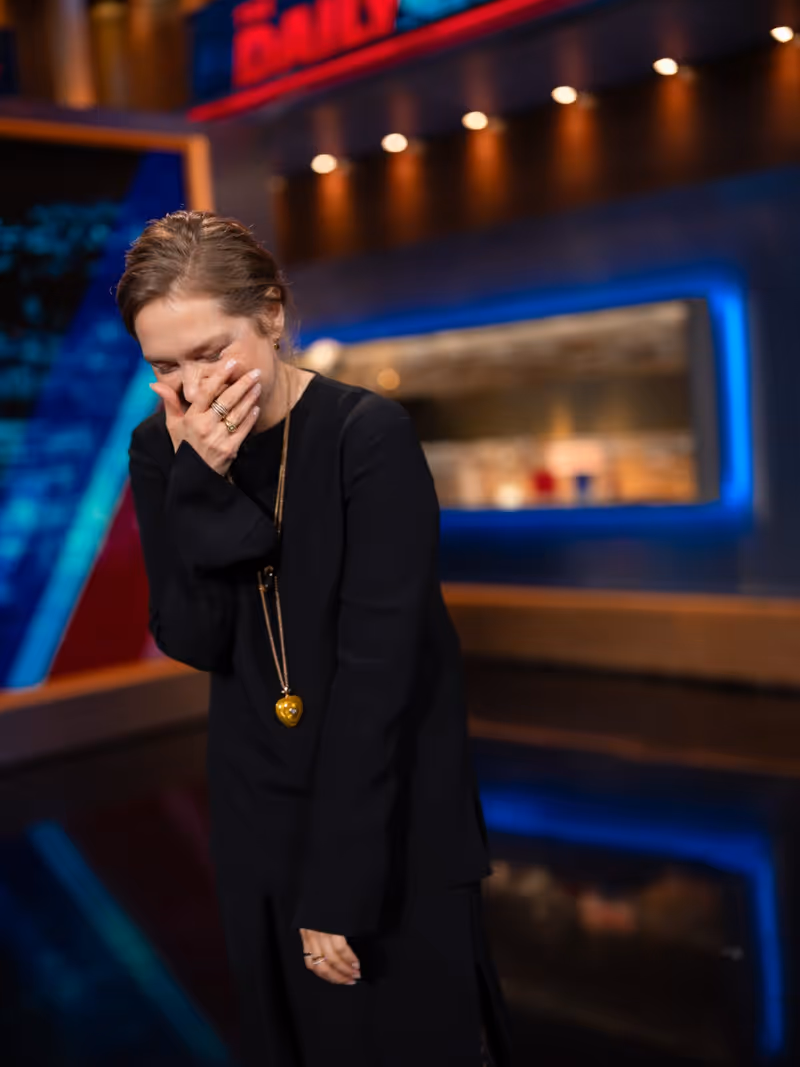 Photos: THE DAILY SHOW with Desi Lydic Features Merritt Wever — photo 1 of 4