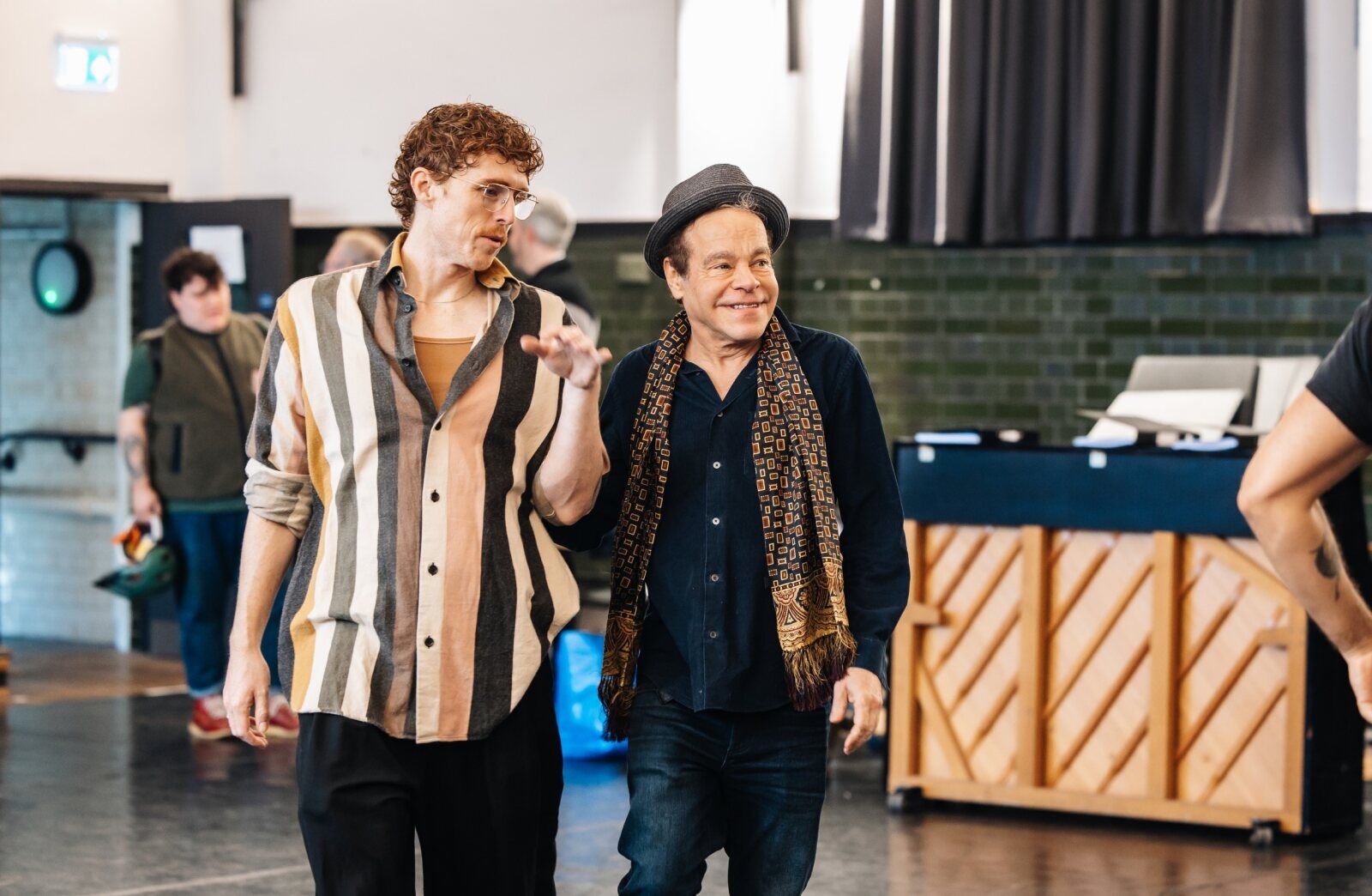 Photos: Andrew Barth Feldman and More in Rehearsal For Steven Sater and Duncan Sheik's NERO — photo 1 of 16